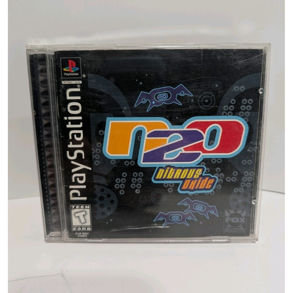N2O: Nitrous Oxide – PlayStation 1 PS1 – Complete CIB Shooter Classic